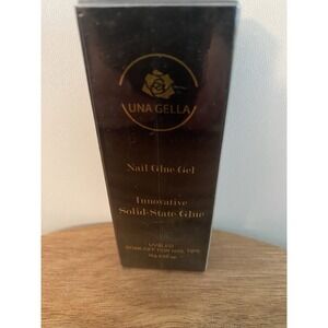 Una Gella Solid Nail Glue Gel 15ml UV & LED Curing Soak Off Nail Tips New Sealed